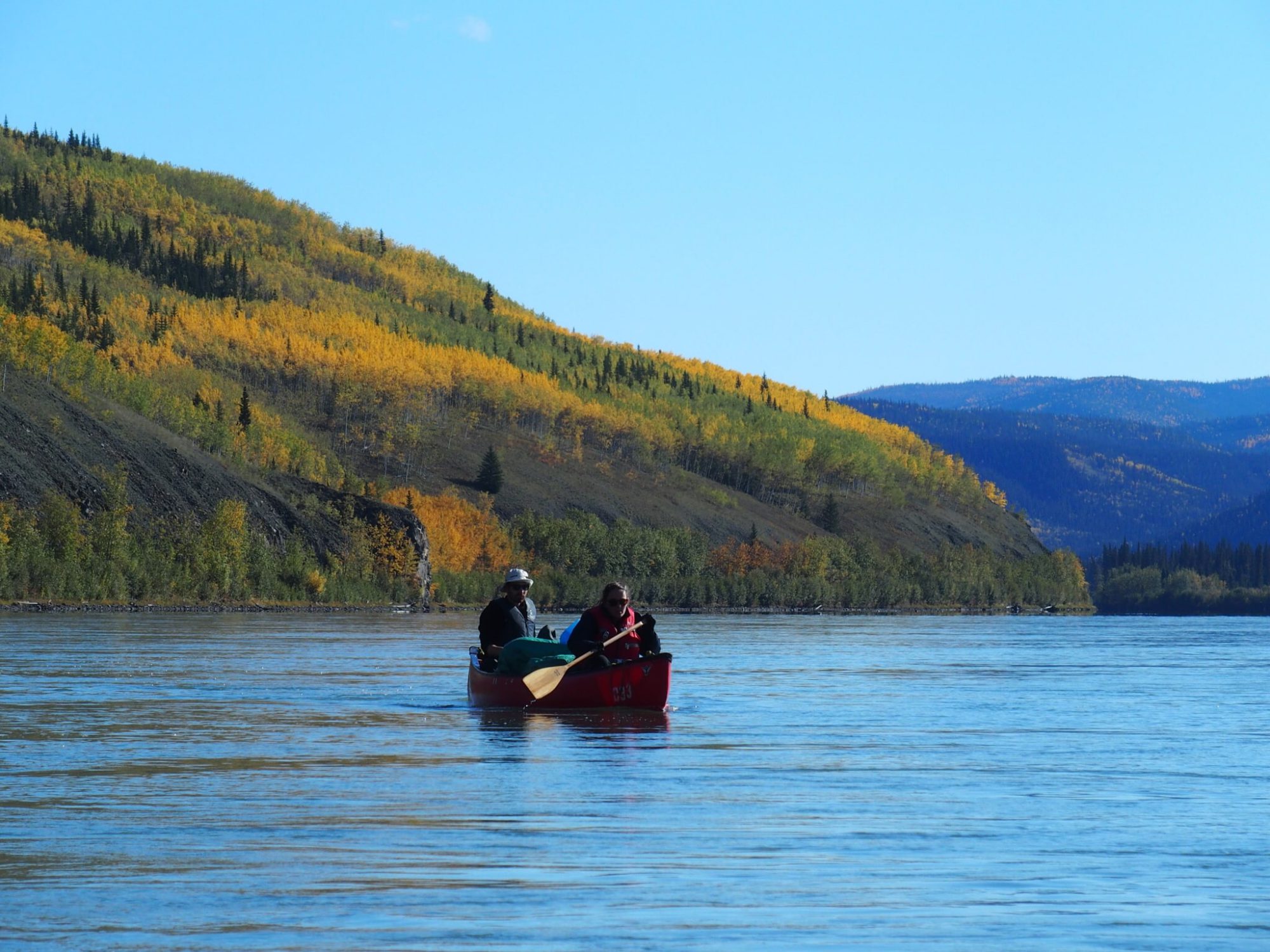 Carmacks to Fort Selkirk, 134 km