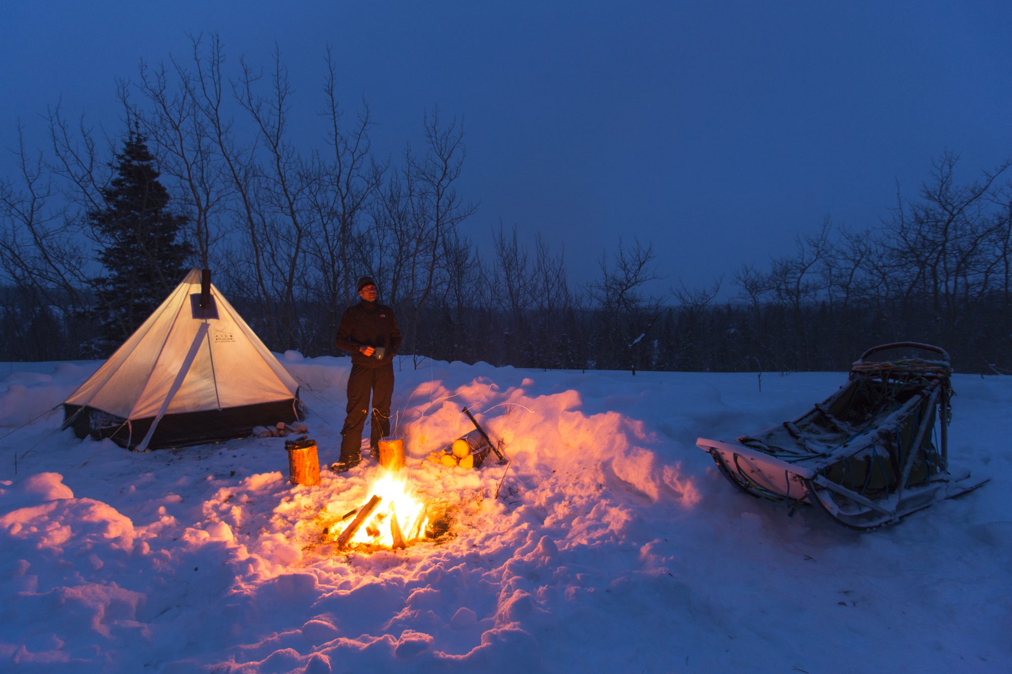 The Taye Lake Plateau and Bison Camp